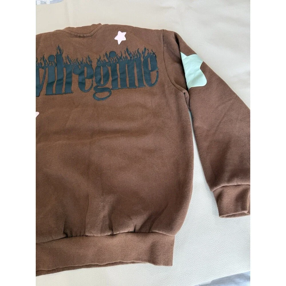 Civil Regime Powerpuff Girls Brown Mojo Jojo Hoodie Unisex Size Medium - Picture 9 of 9
